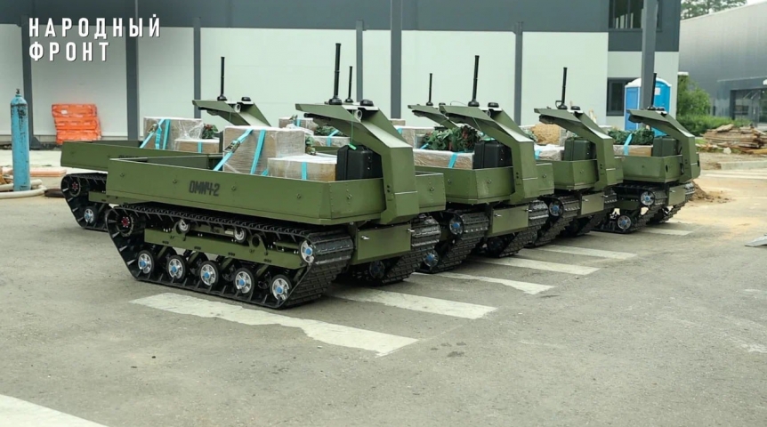 Омские изобретатели показали робокомплекс «Омич» для нужд СВО Омские изобретатели показали робокомплекс «Омич» для нужд СВО