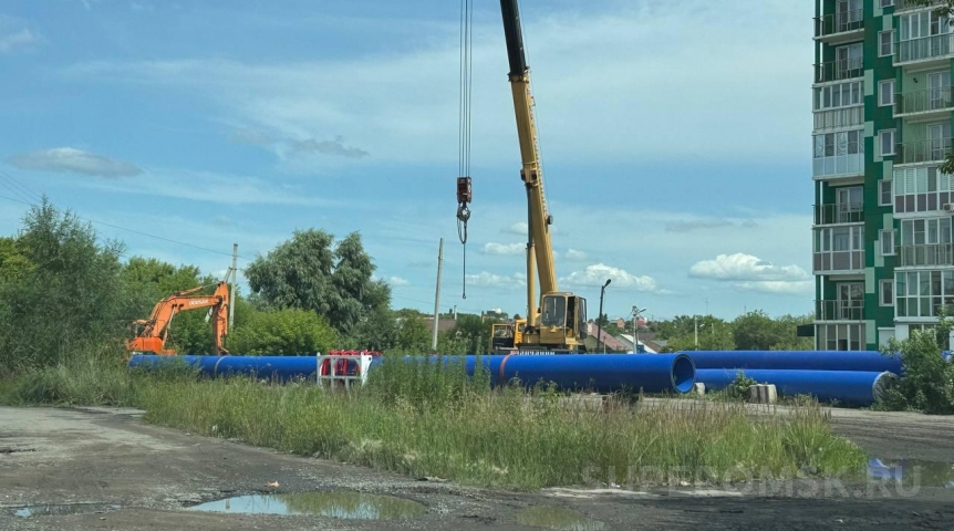 В Омске из-за роста выделений строят новую канализацию В Омске из-за роста выделений строят новую канализацию
