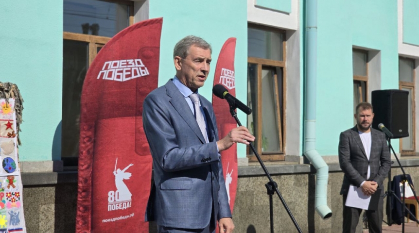 Главное Александр Артемов оценил значимость прибытия в Омск передвижной выставки «Поезд Победы»