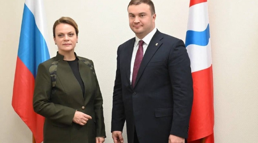 Власть Губернатор Хоценко провел рабочую встречу с Анной Цивилевой