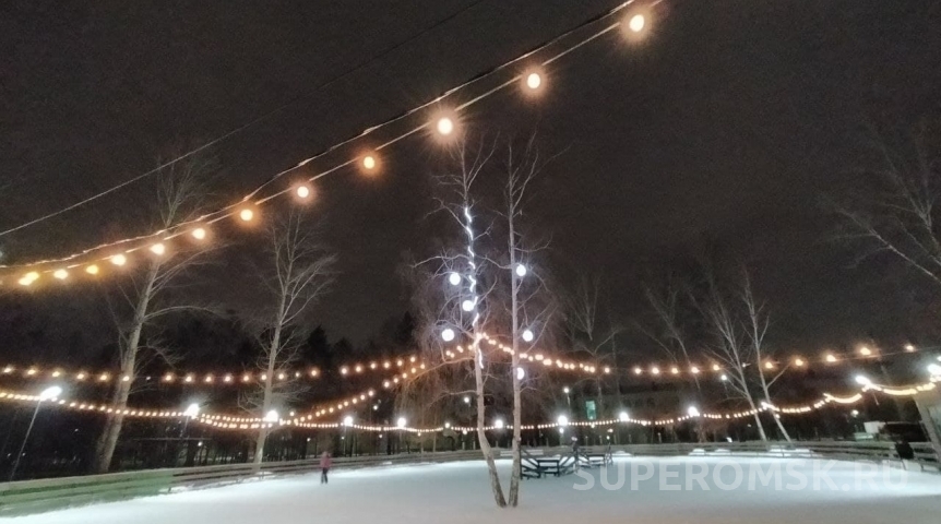 Город Названы адреса бесплатных катков на Левом берегу Омска