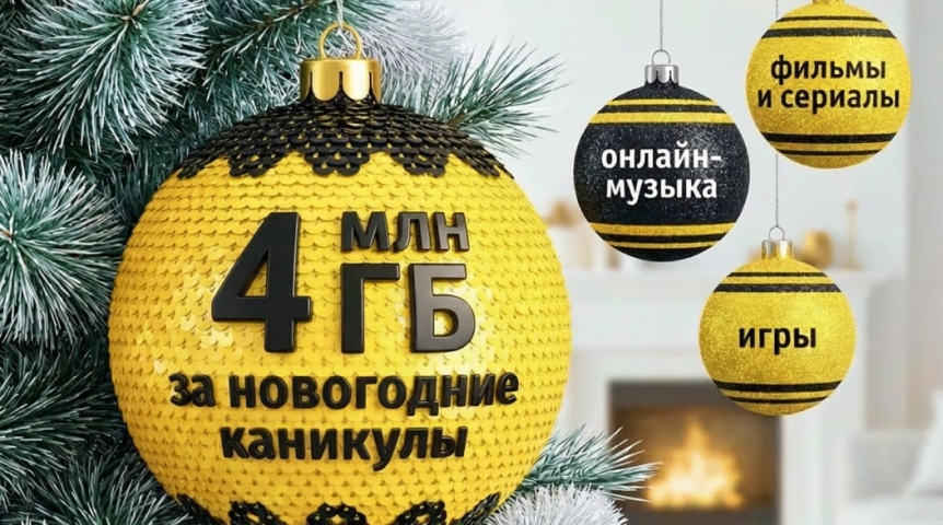 Телеком Трафик в сети домашнего интернета Билайна в новогодние каникулы снижался только к раннему утру
