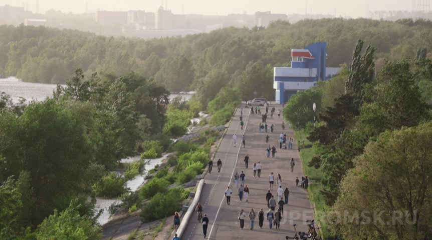 Общество Омичи обсудили вопрос удержания города от подмыва Иртыша