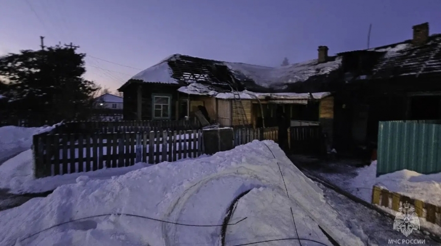 Происшествия в Омске Появились кадры жуткого пожара с двумя погибшими в Омске