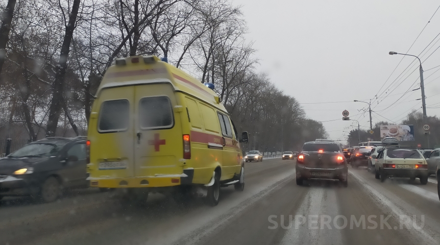 Омская скорая помощь вышла на плато Омская скорая помощь вышла на плато