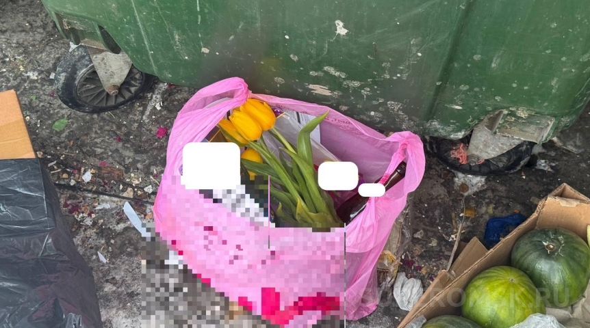 Омички начали выбрасывать тюльпаны до 8 Марта Омички начали выбрасывать тюльпаны до 8 Марта