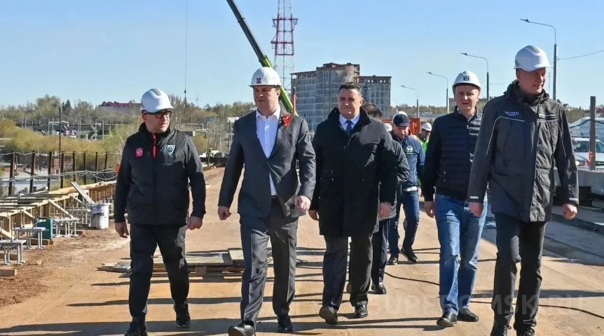 Губернатор Хоценко проверил ход капремонта моста имени 60-летия ВЛКСМ в Омске Губернатор Хоценко проверил ход капремонта моста имени 60-летия ВЛКСМ в Омске