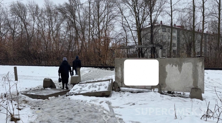 Общество Забор выбил в лидеры проект перехода через рельсы в омском Амуре