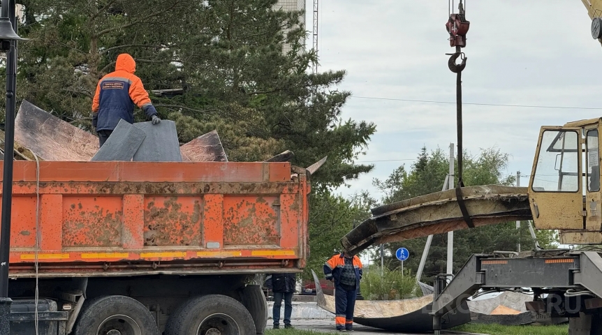 Шар «Держава» в Омске пронумеровали и увезли окончательно Шар «Держава» в Омске пронумеровали и увезли окончательно