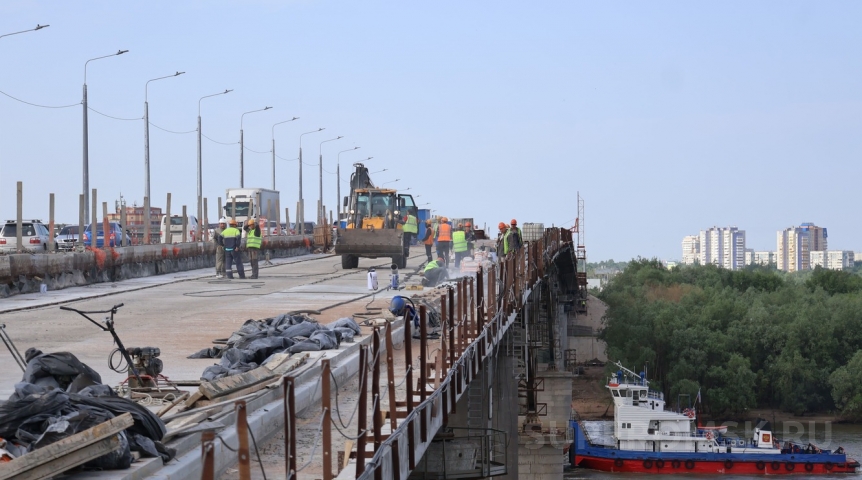 Общество Мост у омского Телецентра готовят к асфальтированию второй половины