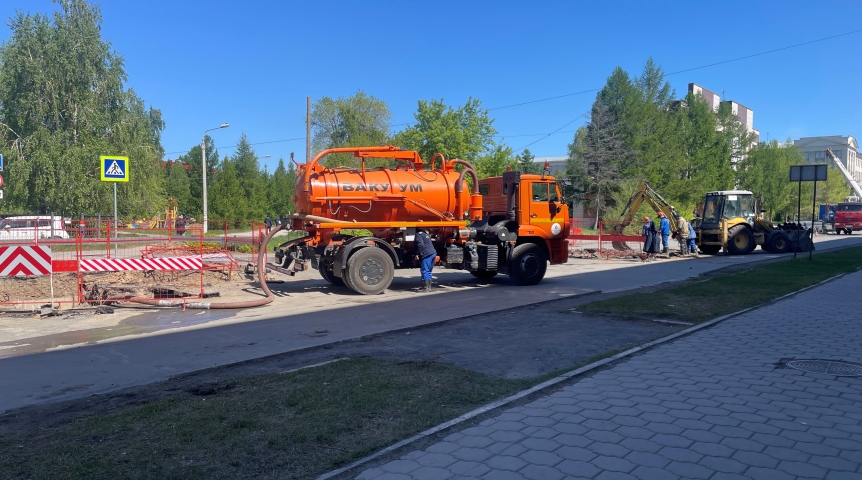 Общество Омский водоканал: перекладываем сети современным способом