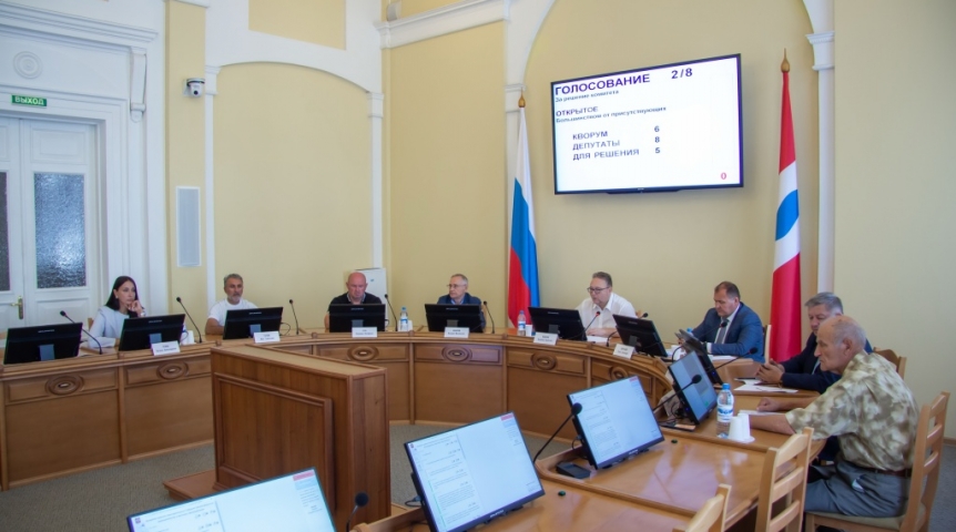 Главное Депутаты Законодательного Собрания рассмотрели законопроект о расширении юридической помощи участникам СВО