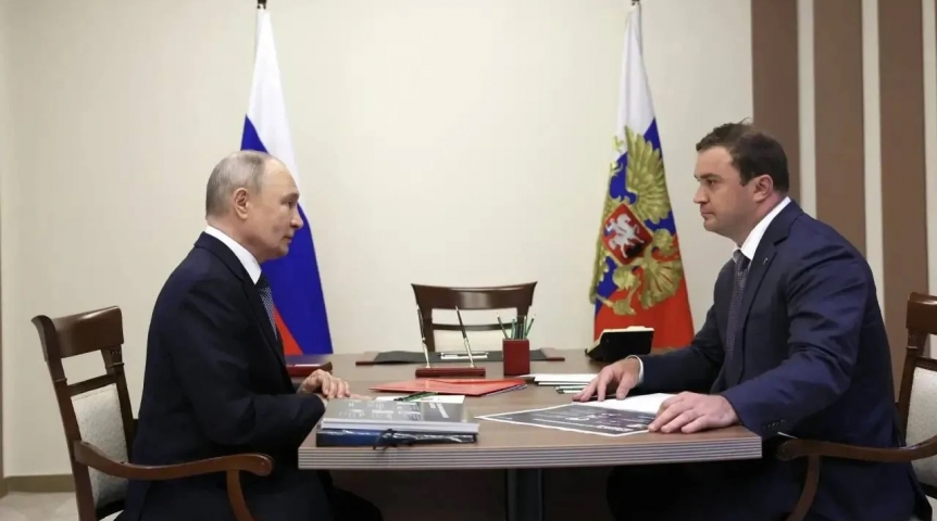 Власть Хоценко доложил Путину о подготовке к 400-летию Омского Прииртышья