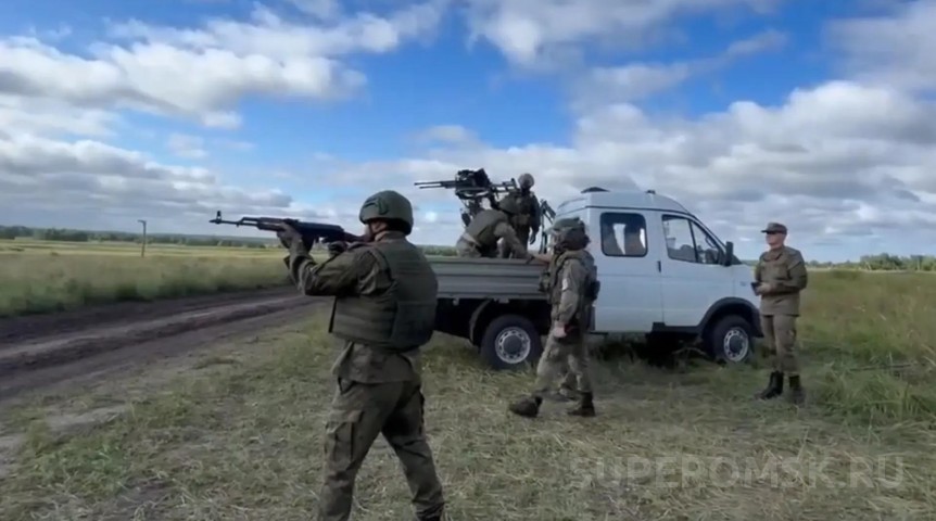 Власть Виталий Хоценко показал работу омского отряда «Барс»