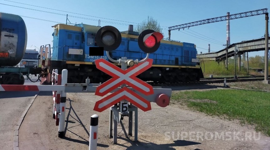 В Омске временно закроют ж/д переезд: схема В Омске временно закроют ж/д переезд: схема