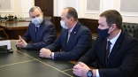 Буркову представили начальника Пограничного управления ФСБ России по Омской области