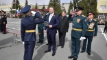 Виталий Хоценко поздравил выпускников Омского автобронетанкового института с окончанием учебы