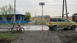 В Исилькуле водитель сбила мальчика на велосипеде