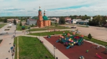 Центральная площадь в Горьковском районе. Меняемся вместе