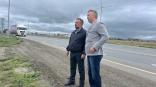 Глава Омского района Геннадий Долматов сообщил подробности рабочей поездки в Троицкое поселение