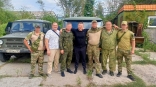 В Донбасс прибыл отправленный из Омской области гуманитарный конвой В Донбасс прибыл отправленный из Омской области гуманитарный конвой