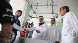 Михаил Мурашко и Виталий Хоценко встретились с бойцами СВО, находящимися на лечении в омском КМХЦ Михаил Мурашко и Виталий Хоценко встретились с бойцами СВО, находящимися на лечении в омском КМХЦ
