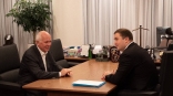 Что обсуждали глава Омской области Виталий Хоценко и гендиректор «Ростеха» Сергей Чемезов