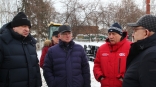 Как Сергей Шелест и Владимир Корбут оценили ход приоритетных дорожных строек Омска