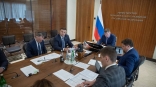 Глава Омской области Хоценко встретился с министром экономического развития РФ Решетниковым Глава Омской области Хоценко встретился с министром экономического развития РФ Решетниковым
