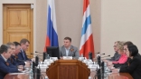 Виталий Хоценко провел заседание попечительского совета по созданию в Омске центра «Сириус 55» Виталий Хоценко провел заседание попечительского совета по созданию в Омске центра «Сириус 55»