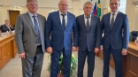 Мэр Омска Шелест и спикер горсовета Корбут прибыли с дружеским визитом в Ангарск