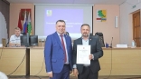 Губернатор Хоценко отметил главу Омского района Долматова Губернатор Хоценко отметил главу Омского района Долматова