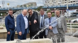 В Омске заработал фонтан у библиотеки Пушкина В Омске заработал фонтан у библиотеки Пушкина