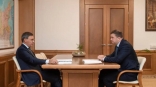 Омский губернатор Хоценко встретился с главой Минобрнауки РФ Фальковым Омский губернатор Хоценко встретился с главой Минобрнауки РФ Фальковым