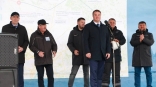Хоценко на старте работ показал карту пролегания Северного обхода Омска Хоценко на старте работ показал карту пролегания Северного обхода Омска