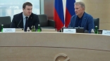 Хоценко обсудил с Грефом развитие общественных пространств в Омске Хоценко обсудил с Грефом развитие общественных пространств в Омске