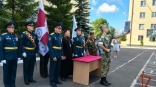 В Омске более 60 молодых бойцов приняли присягу В Омске более 60 молодых бойцов приняли присягу
