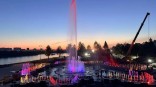 Музыкальный фонтан Омской крепости запустили Музыкальный фонтан Омской крепости запустили