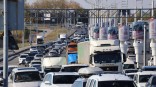 После ДТП в центре Омска образовалась большая пробка 7 сентября После ДТП в центре Омска образовалась большая пробка 7 сентября