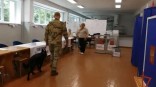 Омские избирательные участки до выборов проверили собаки Омские избирательные участки до выборов проверили собаки