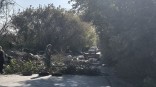 В Осташково омичи перекрыли дорогу своим же мусором В Осташково омичи перекрыли дорогу своим же мусором