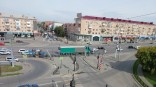 Большие пробки: фура перекрыла дорогу после ДТП у Ленинградского моста в Омске Большие пробки: фура перекрыла дорогу после ДТП у Ленинградского моста в Омске