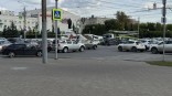 Центр Омска встал в пробки из-за светофоров Центр Омска встал в пробки из-за светофоров