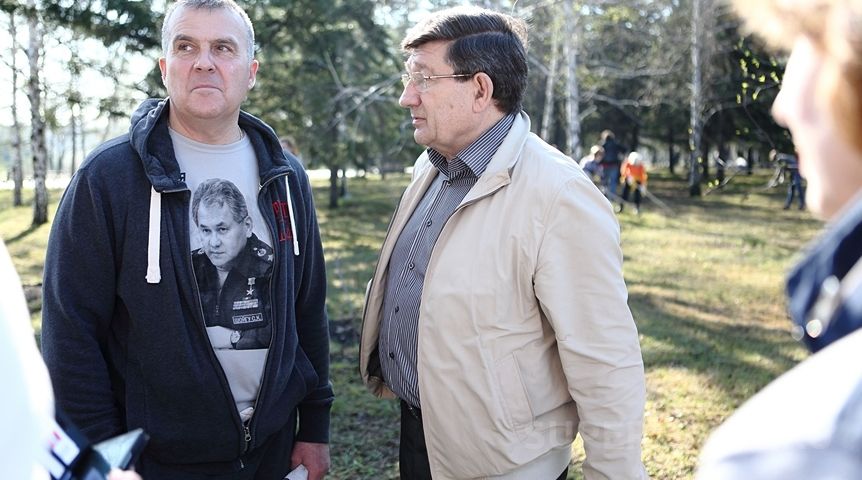 первый зампред правительства Андрей Новосёлов и мэр Вячеслав Двораковский первый зампред правительства Андрей Новосёлов и мэр Вячеслав Двораковский