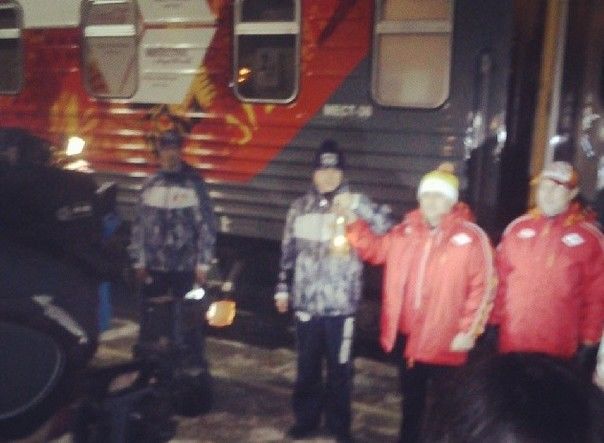 Калачинск перенял факельную Эстафету у Новосибирской области Калачинск перенял факельную Эстафету у Новосибирской области