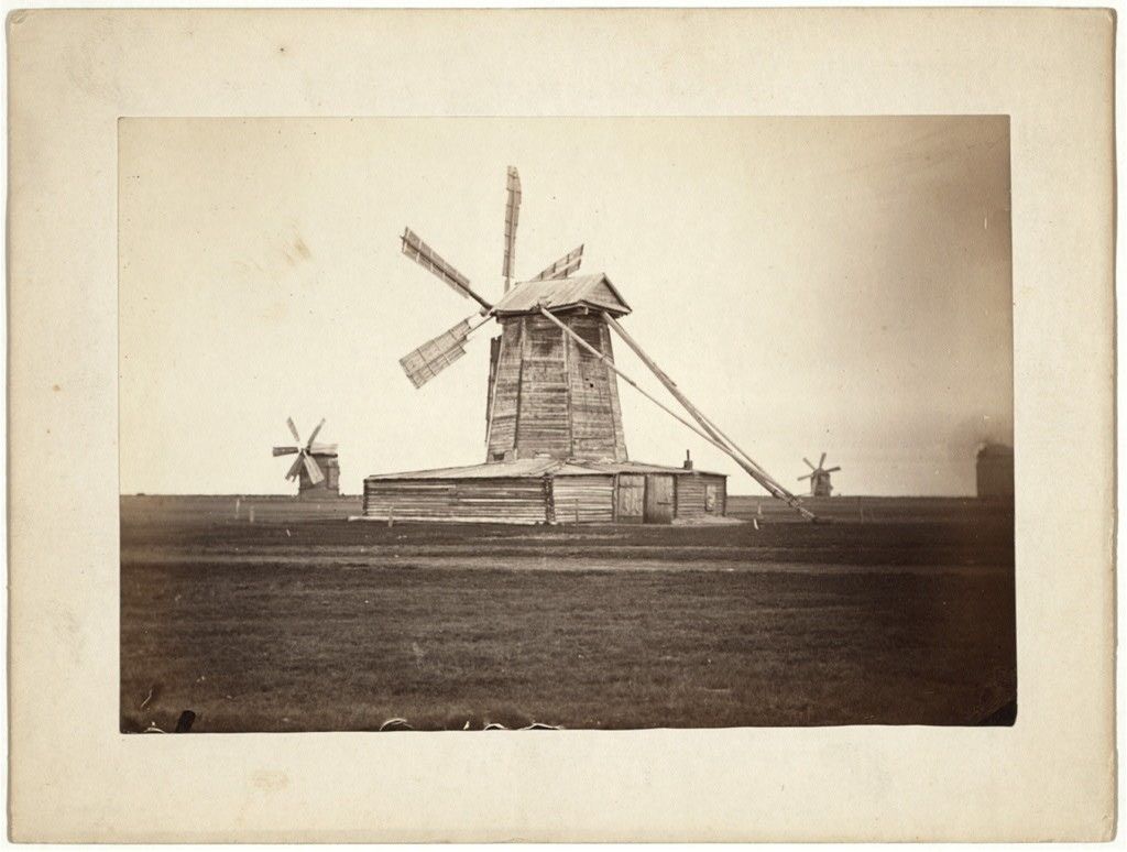 Ветряная мельница. Омск, 1885 год