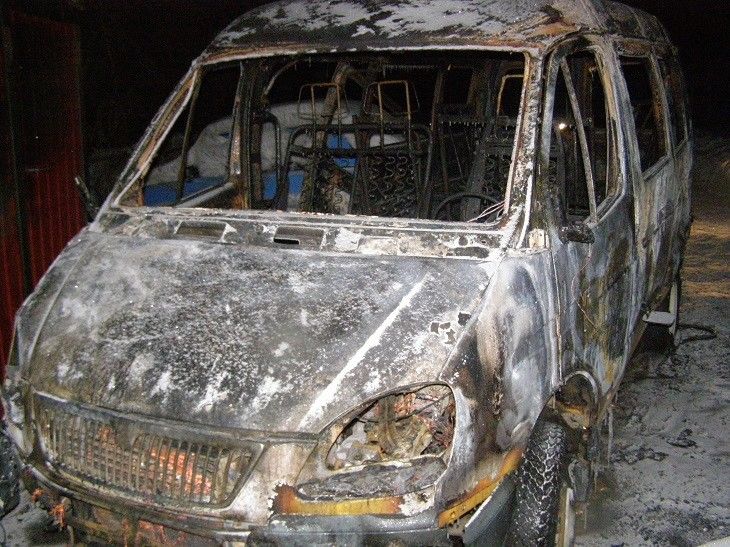 В Омске за ночь сгорели три автомобиля В Омске за ночь сгорели три автомобиля