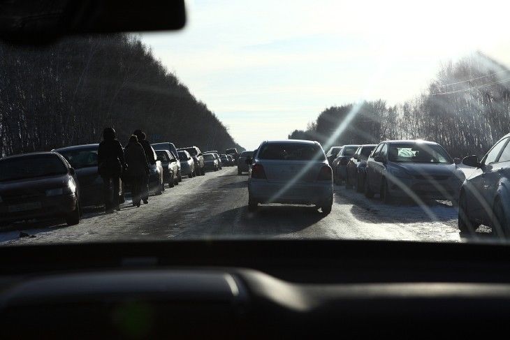 По дороге на Масленицу омичи «отдыхали» в кюветах По дороге на Масленицу омичи «отдыхали» в кюветах