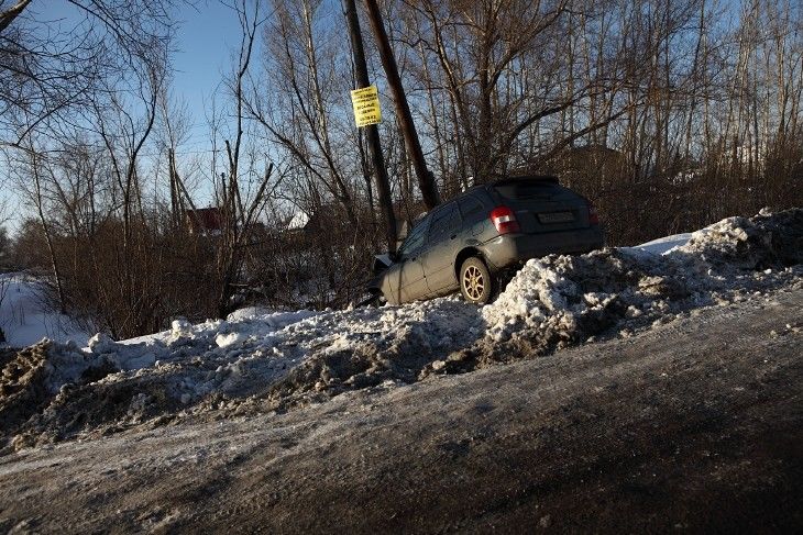 По дороге на Масленицу омичи «отдыхали» в кюветах По дороге на Масленицу омичи «отдыхали» в кюветах