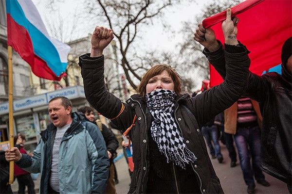 Хроника Еврореволюции-6: две страны внутри одной Украины Хроника Еврореволюции-6: две страны внутри одной Украины